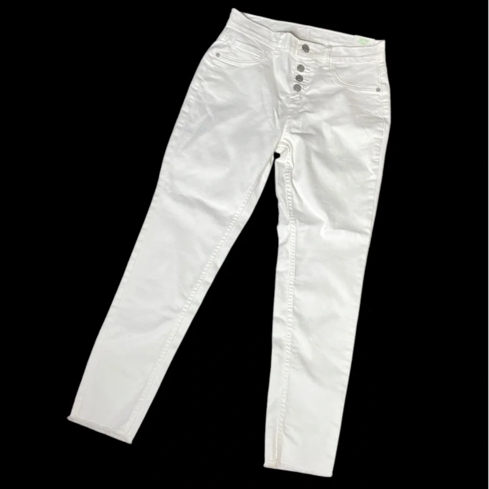 girls white jean jeggings NWT by Justice size 18 girls